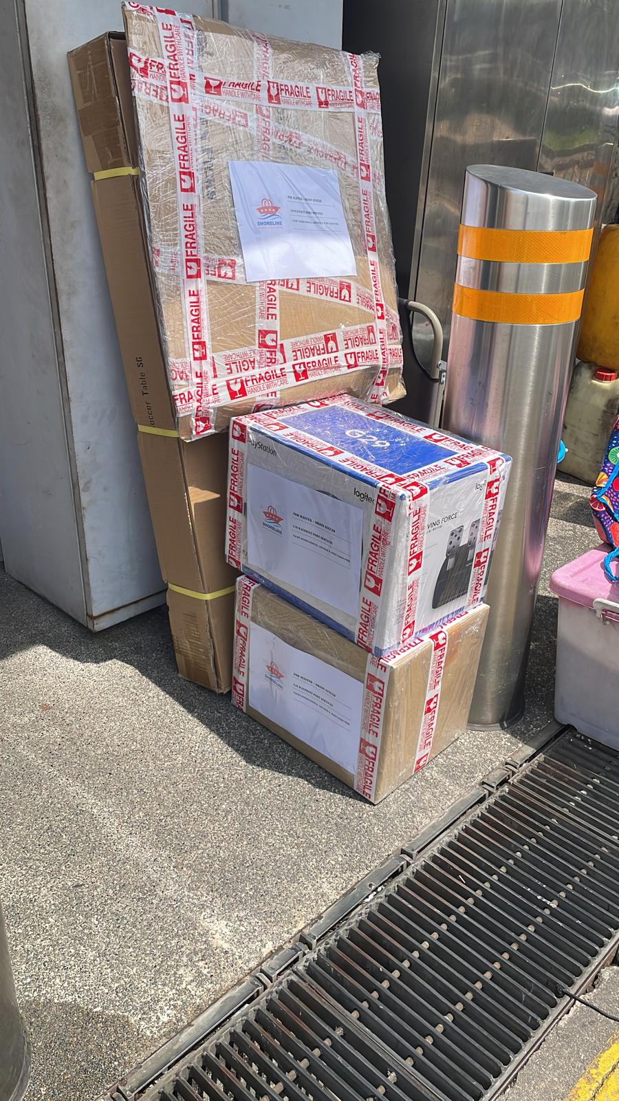 SHORELINE prepared vessel delivery